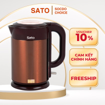 Ấm siêu tốc Sato 17ST37(N), dung tích 1.8L, đun nước hiệu quả, bền bỉ