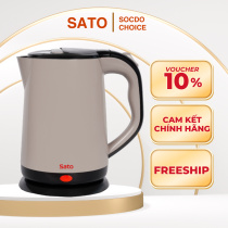 Ấm siêu tốc Sato 17ST72(X), dung tích 1.8L, đun nước tiện lợi, thiết kế nhỏ gọn