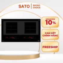 Bếp đôi Sato IH568Plus (H), khả năng nấu đôi, hiệu suất cao, dễ vệ sinh