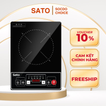 Bếp từ đơn Sato BT061, khả năng nấu đa năng, tiết kiệm điện, an toàn