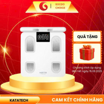 Cân sức khỏe điện tử KATA CS10E - Cân sức khỏe thông minh, kết nối App, màn hình LED, thiết kế sang trọng