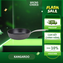 Chảo nhôm chống dính 28cm Kangaroo KG215L, chống dính cao cấp, dùng cho bếp từ