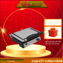 Kẹp nướng Sandwich Tiross TS9656 1200W, 3 khay đa năng, chống dính an toàn. Mua tại Sóc Đỏ, giảm 10%, giao miễn phí!