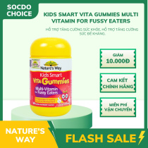 Kids Smart Vita Gummies Multi Vitamin for Fussy Eaters, Hỗ trợ tăng cường sức khỏe, hỗ trợ tăng cường sức đề kháng.
