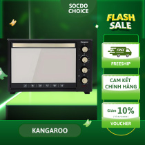 Lò nướng điện 52L Kangaroo KG5201, nướng đa năng, điều khiển dễ dàng