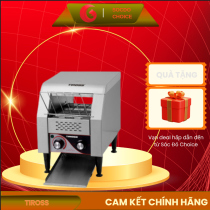 Lò nướng điện băng chuyền Tiross TS9664 1300W, hẹn giờ, khay hứng bánh, 4 thanh nhiệt, nướng liên tục