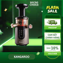 Máy ép chậm Kangaroo KG180SJD, ép chậm êm ái, giữ vitamin tối đa