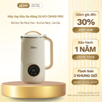 Máy Xay Nấu Đa Năng OLIVO CB400 PRO – Nhỏ Gọn Tiện Mang Theo – Đa Chức Năng – Cao Cấp