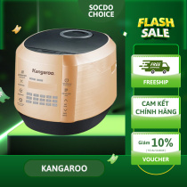 Nồi cơm điện tử 1.5L màu gold Kangaroo KG596, nấu cơm ngon, giữ nhiệt lâu