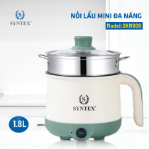 Nồi Lẩu Mini Đa Năng 1.8L Syntex SKM600 - Tiện lợi, chống dính, an toàn