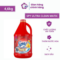 Nước Giặt SPY Matic Ultra Clean NGX 2 - Sạch Sâu, Lưu Hương Lâu, Chống Bám Bẩn