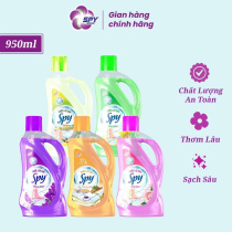 Nước lau sàn SPY 950ml nhiều hương thơm tự nhiên , lượng bọt vừa phải làm sạch sáng bóng sàn nhà