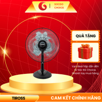 Quạt bàn Tiross TS911 – 40cm, 3 tốc độ, êm ái
