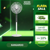 Quạt đứng Kangaroo KG729, gió mạnh, điều khiển từ xa tiện lợi