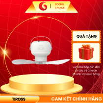 Quạt trần USB đa năng Tiross TS2286 tích hợp làm mát và chiếu sáng thông minh