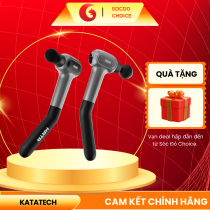 Súng massage KATA MG20 – Giảm đau cơ, rung mạnh, 6 đầu massage, 4 chế độ, pin lâu, nhỏ gọn tiện lợi